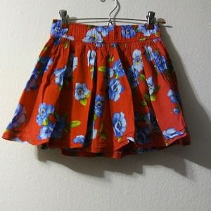 🎉🎉Price Drop🎉🎉Hollister Floral Print Skirt🌺🌺